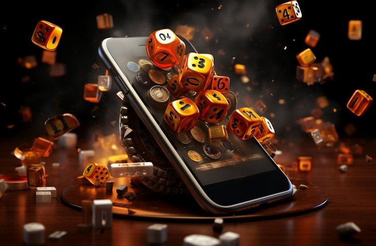 Antarmuka permainan Lucky Twins di platform jago11 dengan kartu dealer dan pemain yang ditampilkan jelas